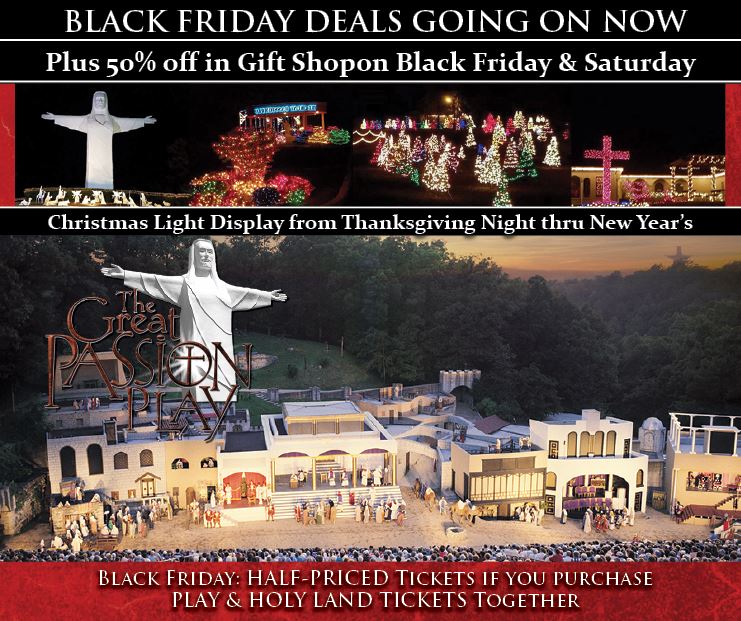 Black Friday Deals - The Great Passion Play